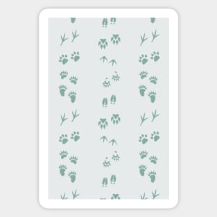 Tracks (Moss) Sticker